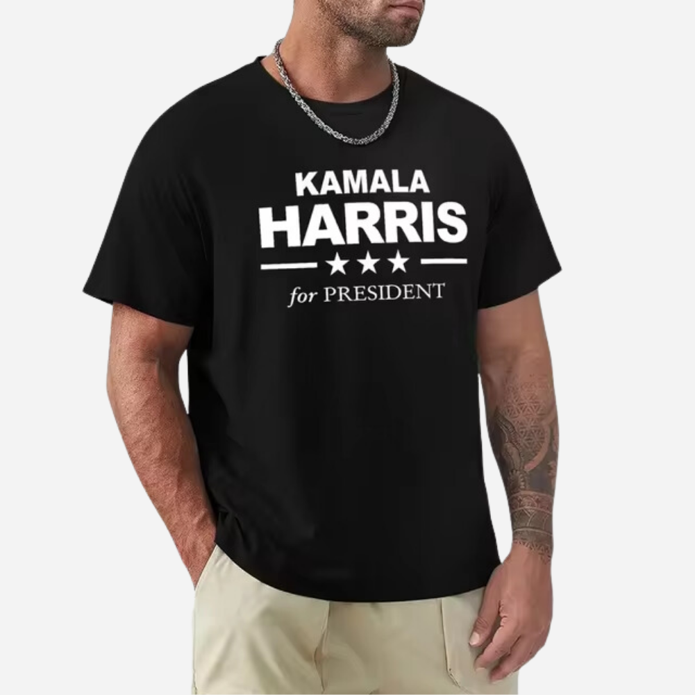 KAMALA HARRIS 3 STARS - T.SHIRT