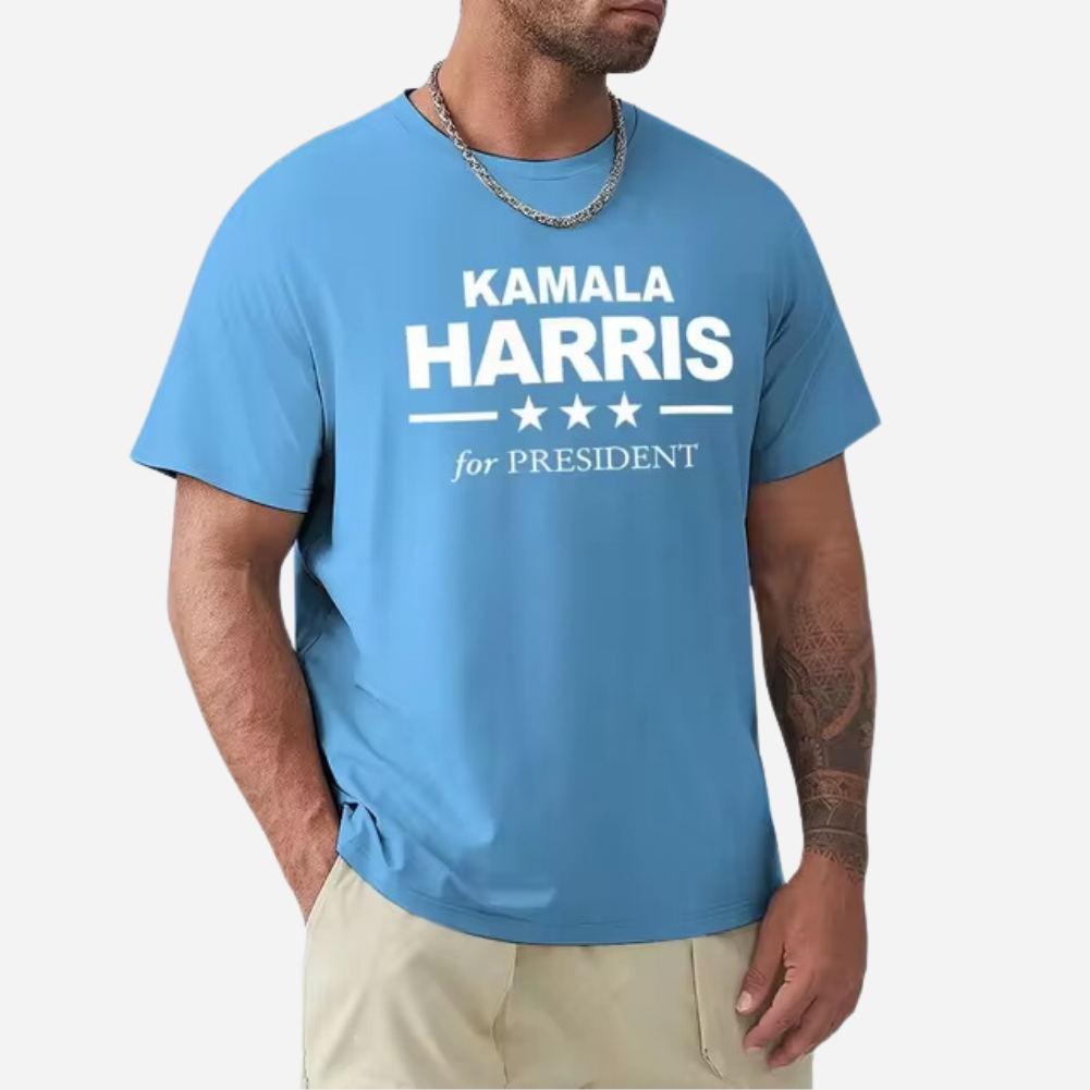 KAMALA HARRIS 3 STARS - T.SHIRT